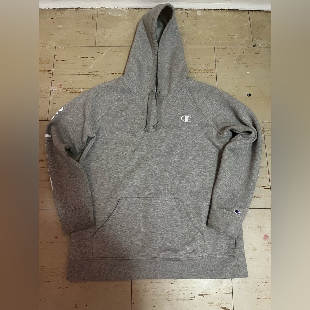 Men’s Champion Heather Gray Hoodie